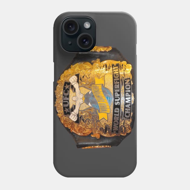 UFC Vintage Belt Phone Case by FightIsRight