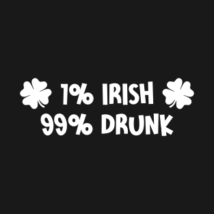 1 percent Irish T-Shirt