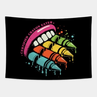 Certified Crayon Eater Tapestry