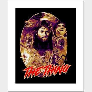 The Thing 1982 Classic Movie John Carpenter Action Wall Art Home