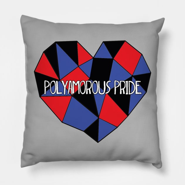Polyamorous Love Pillow by AlienClownThings