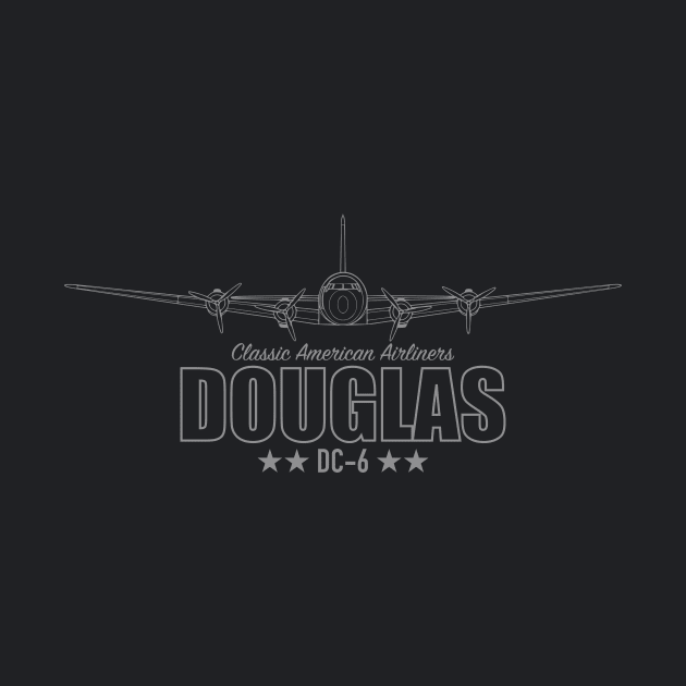 Douglas DC-6 by Tailgunnerstudios