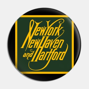 New York, New Haven and Hartford Railroad Pin