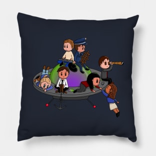 Team Roswell Going To Space Pillow