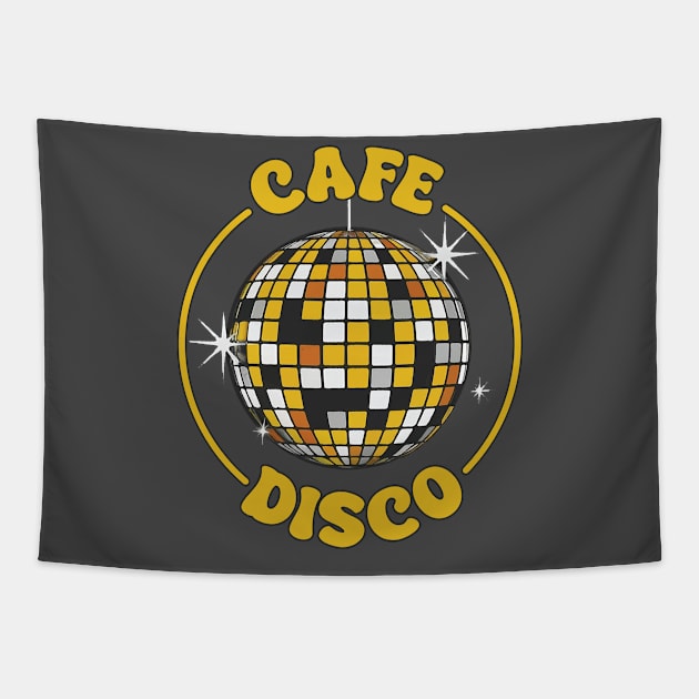 Cafe Disco Tapestry by zealology