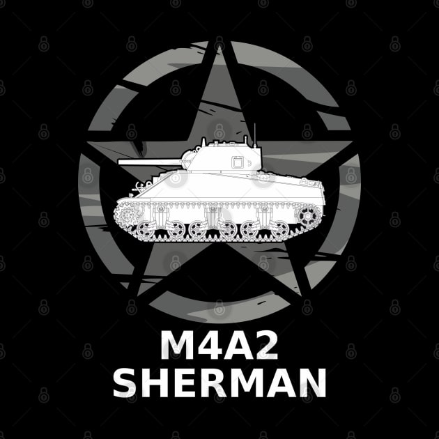 M4A2 Sherman medium tank of the US Army WW2 by FAawRay