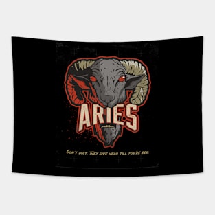 Aries Zodiac Tapestry