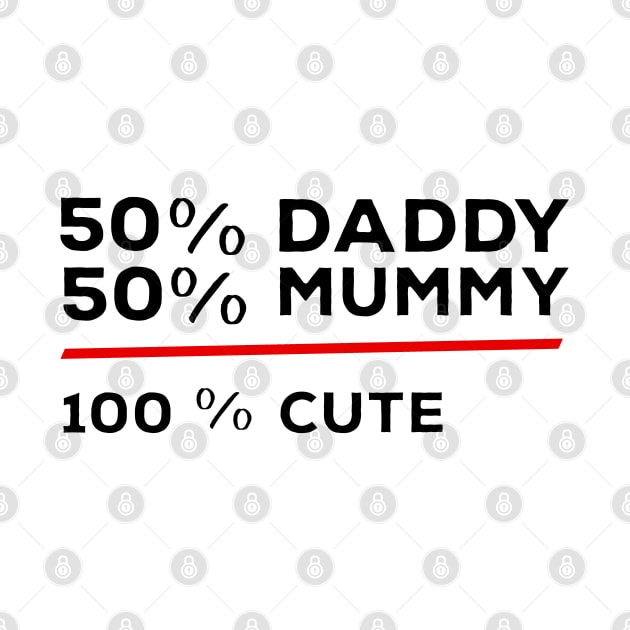 50% Daddy 50% Mummy 100% Cute by DiegoCarvalho