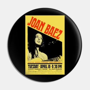 Joan baez Pin