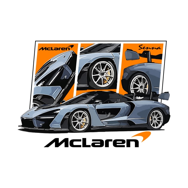 McLaren Senna Supercar by T-JD