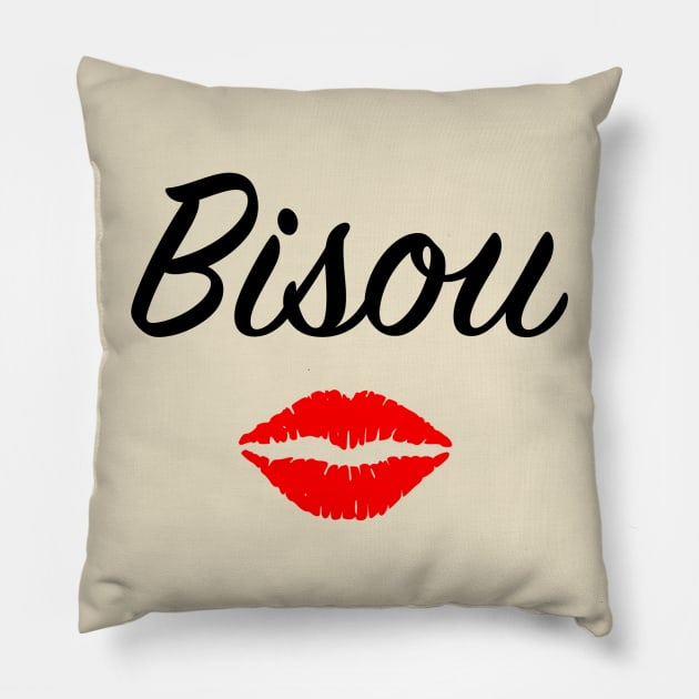 Bisou Pillow by Tres-Jolie