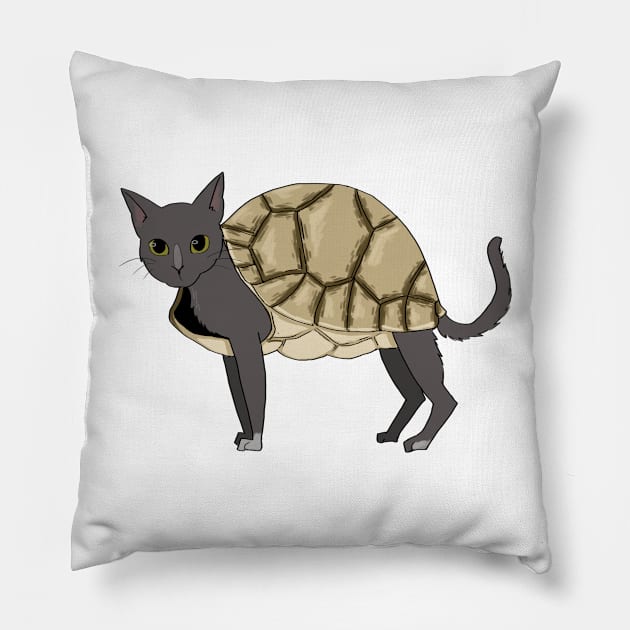 Tortugato Pillow by deduce-me
