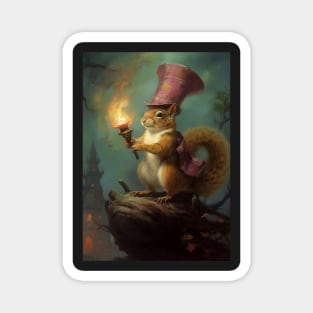 The Squirrel Mage Magnet