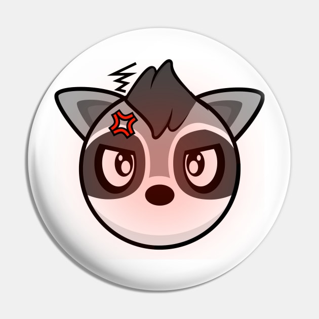 The Angry Trash Panda Pin by MOULE