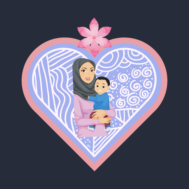 Arab mother and child by Unique Online Mothers Day Gifts 2020