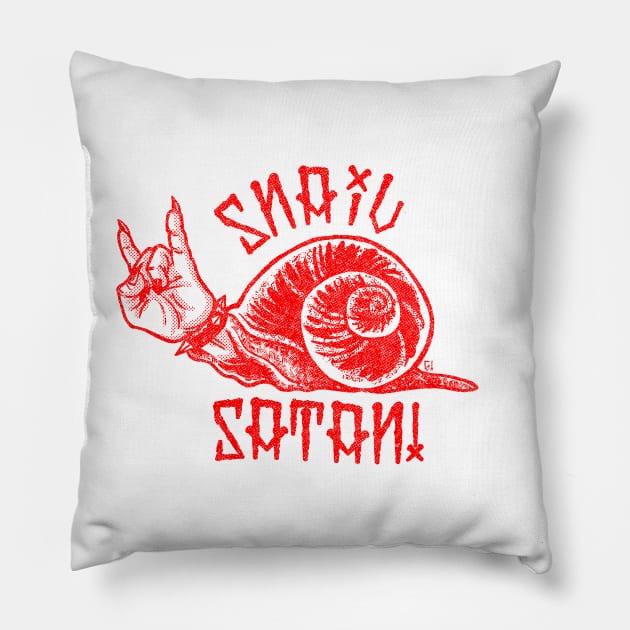 Snail Satan Pillow by GiMETZCO!