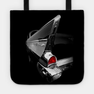 1957 Chevy Bel Air - black Tote