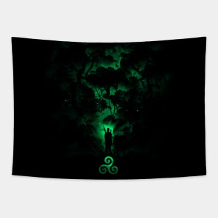 Green Forest Tapestry