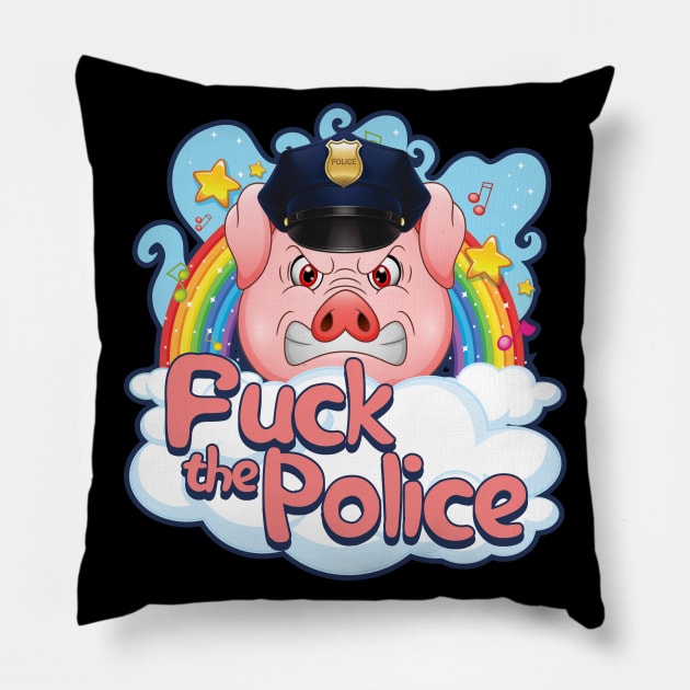 Fuck The Police Pillow by sagitarius