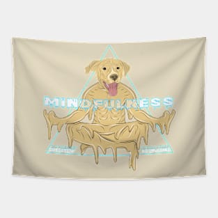 meditation puppy Tapestry