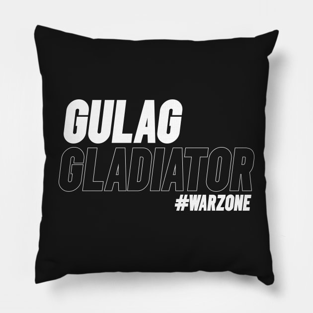 Gulag Gladiator Pillow by PlantSlayer