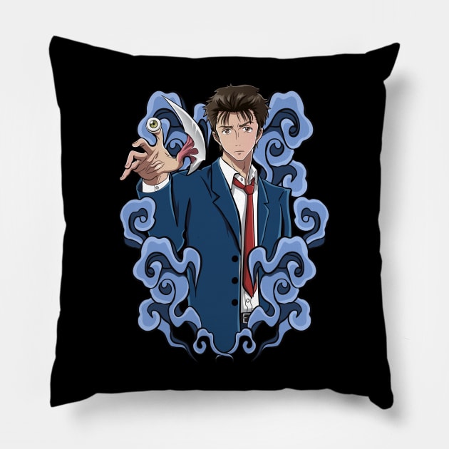 Parasyte - Shinichi Pillow by mounier