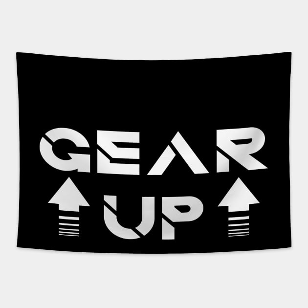 Gear up Tapestry by STRANGER