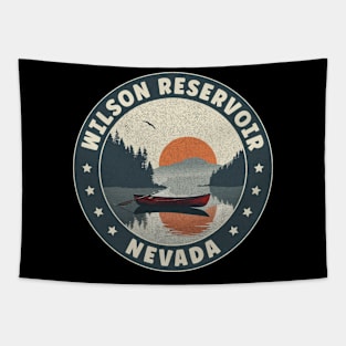 Wilson Reservoir Nevada Sunset Tapestry