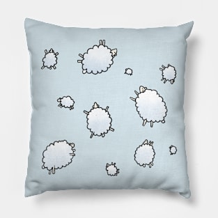 Sheep rain Pillow