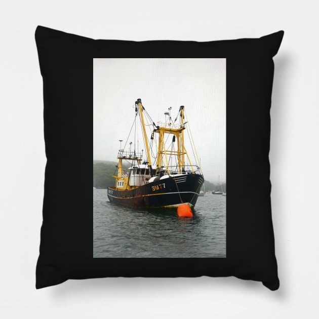 Gone Fishing Pillow by AlexaZari