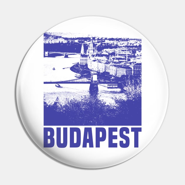 Budapest Pin by Den Vector