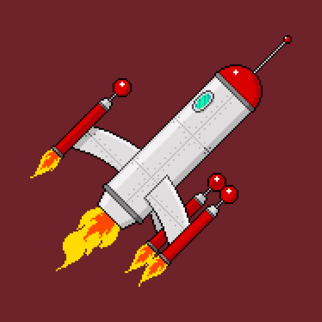 Steampunk rocket by frostbp