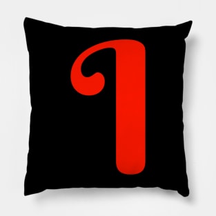 Letter I Letter Art Pillow