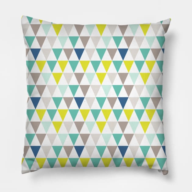 Mint Lime Tribal Arrows Pattern Indian Indigenous Pillow by jodotodesign
