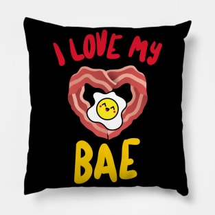 I Love My BAE Pillow