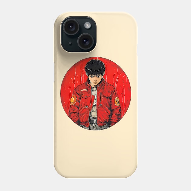 Akira Unleashed: Cyberpunk Masterpiece, Psychic Power Saga, and Fan Art Fusion Phone Case by insaneLEDP