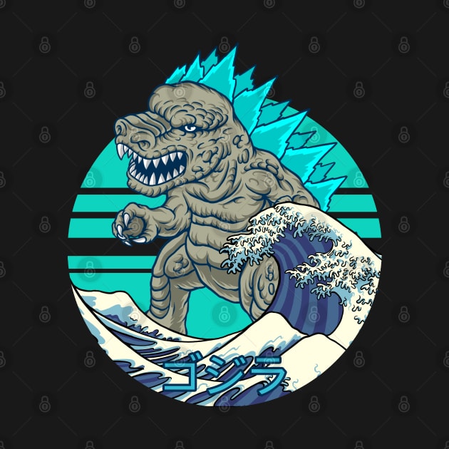 godzilla cute by terror machine std