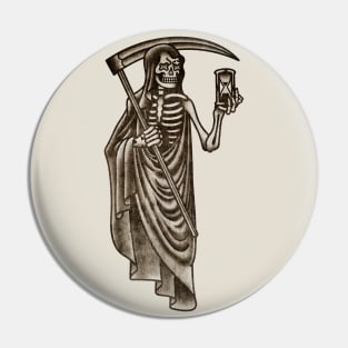 OldSalt American Traditional Grim Reaper Pin