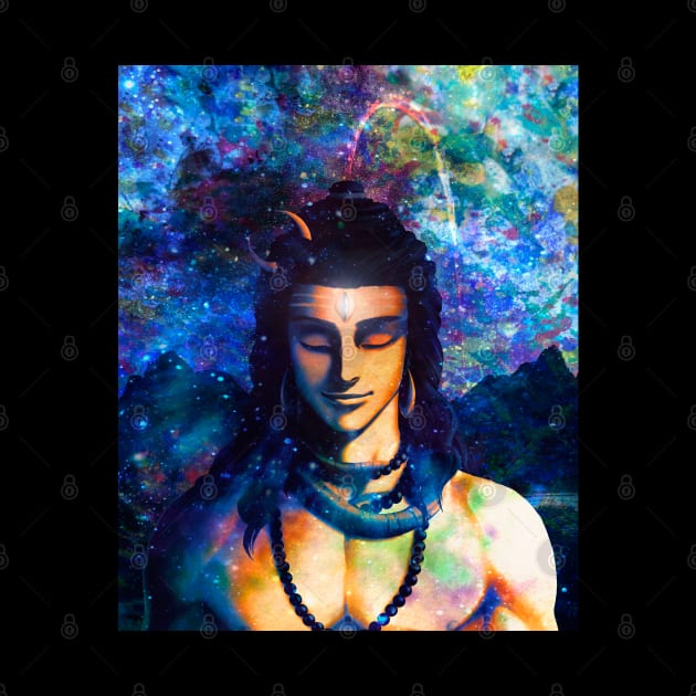 Shiva by MCAshe spiritual art 