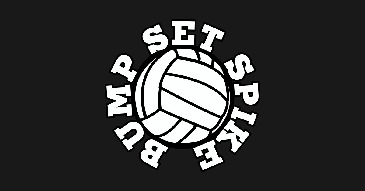 Bump Set Spike volleyball Volleyball Team TShirt TeePublic