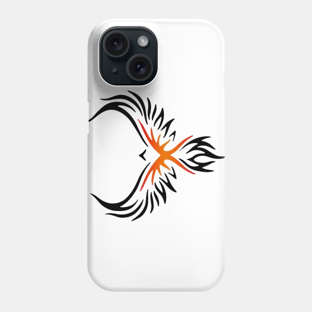 Rising Phoenix Phone Case by Kustom Kreations