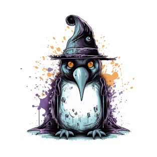 scary penguin halloween T-Shirt