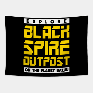 Black Spire Outpost Shirt Tapestry