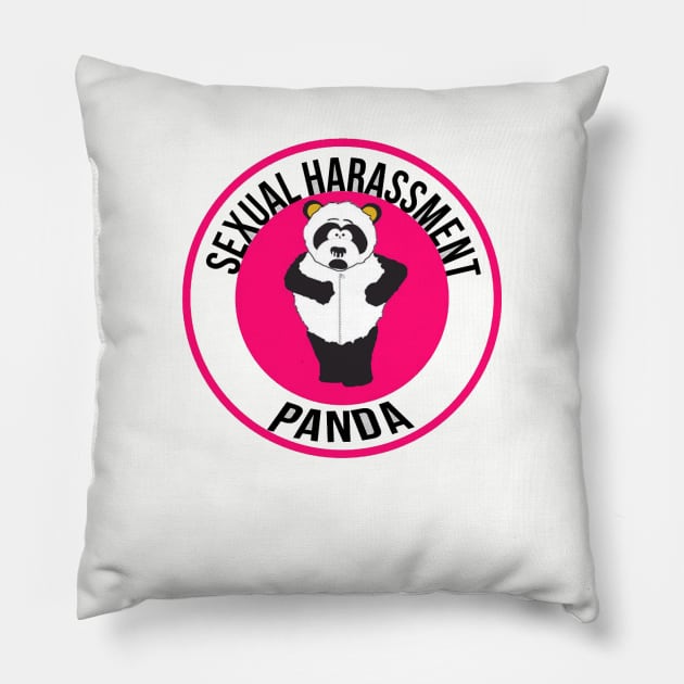 Sexual Harassment Panda- South Park Pillow by humoursimpson