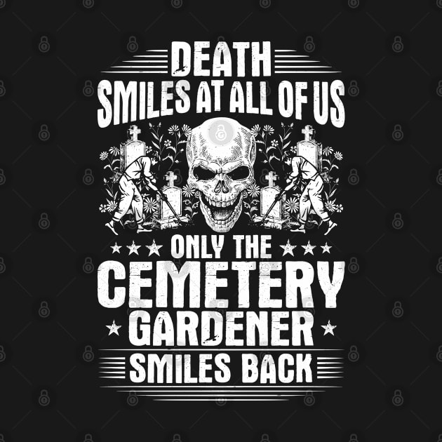 Cemetery Gardener Gardening by Krautshirts