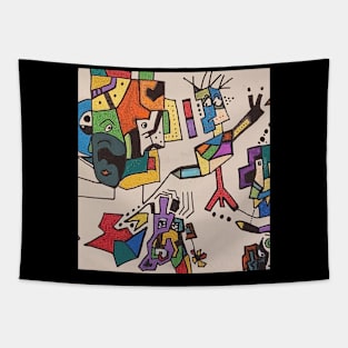 Street Peace Tapestry