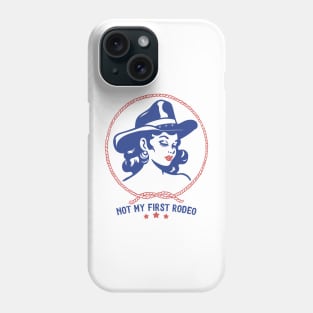 Not My First Rodeo // Retro Outlaw Country Design Phone Case