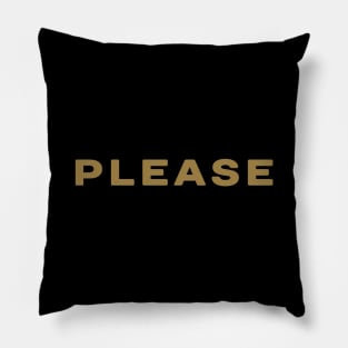 Please Pillow