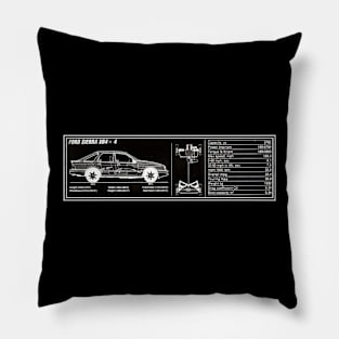 Ford Sierra XR4x4 Pillow