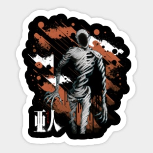 Ajin - Sato Sticker for Sale by MangaDoctor